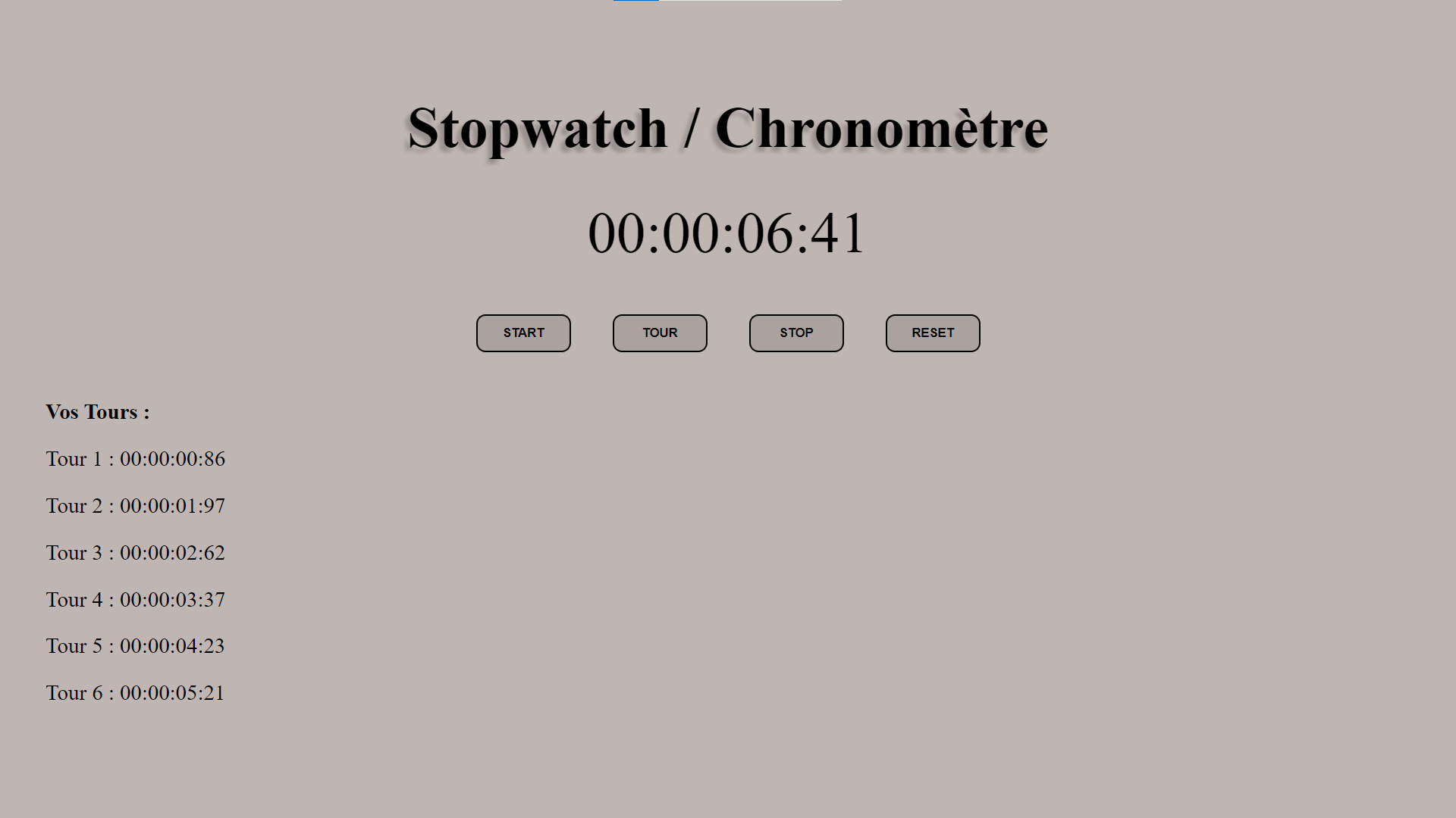 stopwatch